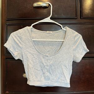 Garage cropped tee